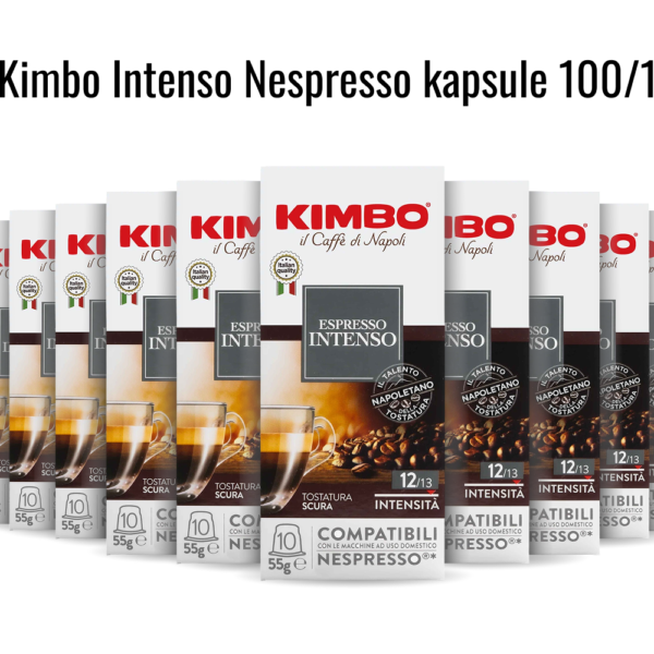 KIMBO Intenso Nespresso kapsule 100/1