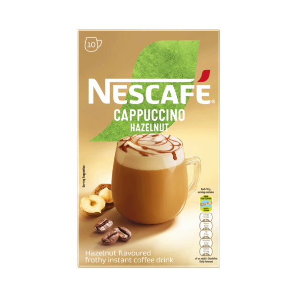 NESCAFE GOLD Capuccino Hazelnut Latte 8x17g