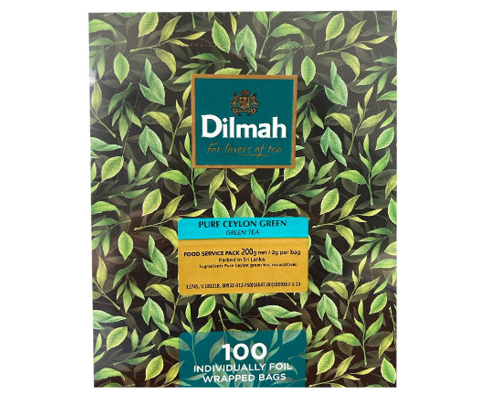 Dilmah čaj PURE CEYLON GREEN 100/1